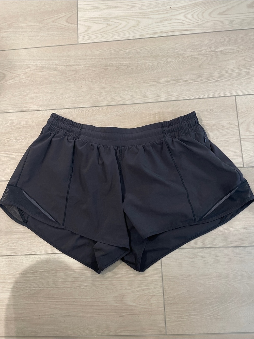 Lululemon Women's Black Athletic Running Shorts